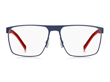 Premium Men Tommy Hilfiger Eyeglasses: TH 1861 - Matte Blue - SpecSMART Eye Clinic (Front View)